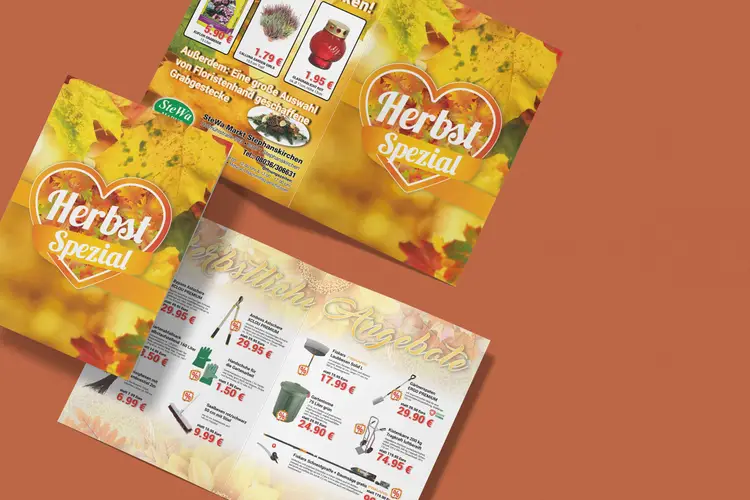 SteWa Markt Stephanskirchen Falzflyer